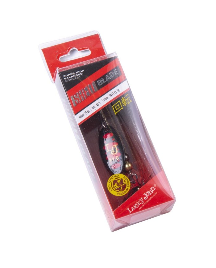 Obrotówka Lucky John Shelt Blade roz. 1 - X09