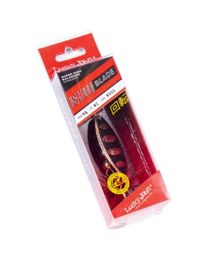 Obrotówka Lucky John Shelt Blade roz. 2 - X06