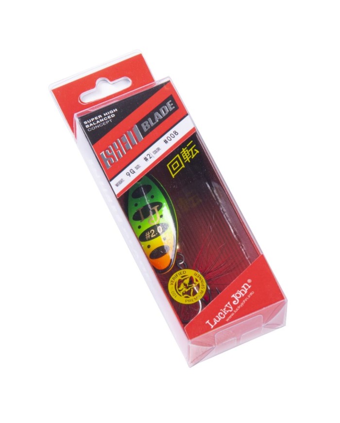 Obrotówka Lucky John Shelt Blade roz. 2 - X08