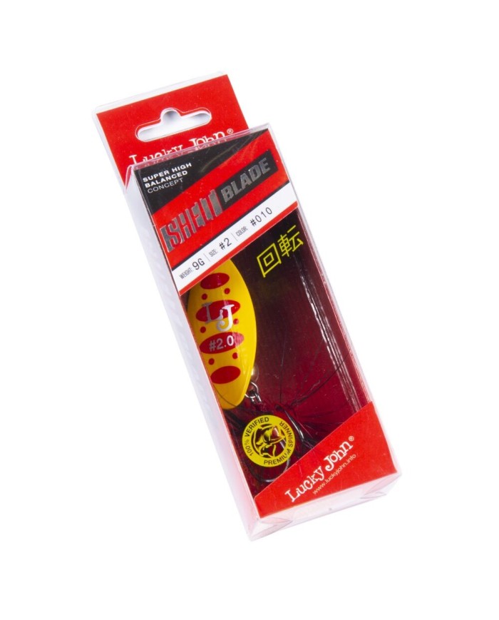 Obrotówka Lucky John Shelt Blade roz. 2 - X10