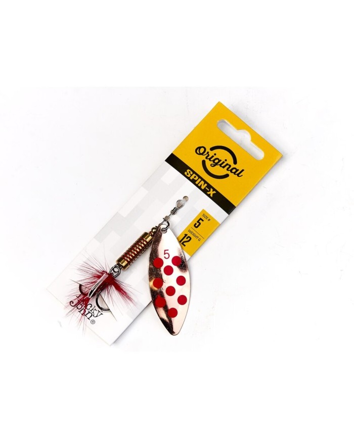 Obrotówka Lucky John Spin X Long 12g - CR