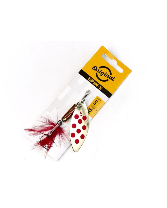 Obrotówka Lucky John Spin X Long 12g - GR