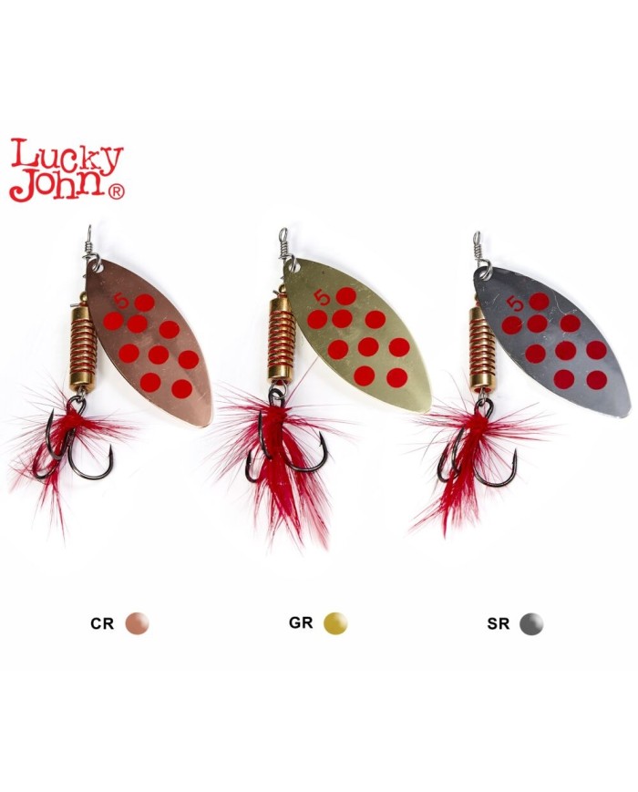 Obrotówka Lucky John Spin X Long 12g Set - 001SET