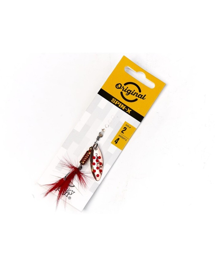 Obrotówka Lucky John Spin X Long 6g - CR