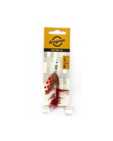 Obrotówka Lucky John Spin X Long 6g - CR Obrotówka Lucky John Spin X Long 6g - CR