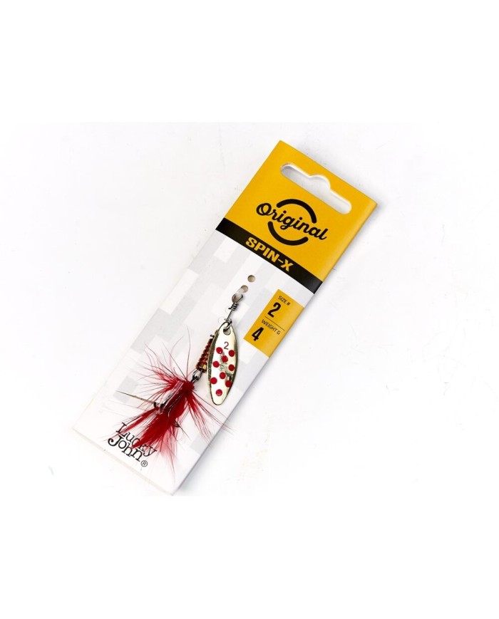 Obrotówka Lucky John Spin X Long 6g - GR