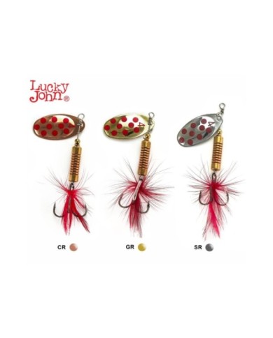 Obrotówka Lucky John Spin X Round 11g SET - 001SET Obrotówka Lucky John Spin X Round 11g SET - 001SET