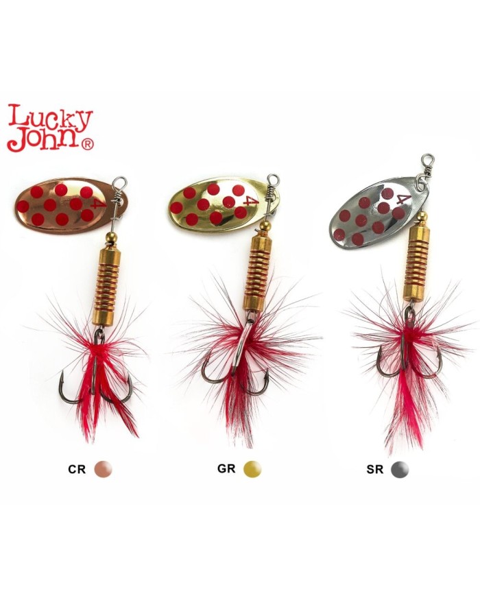 Obrotówka Lucky John Spin X Round 11g SET - 001SET