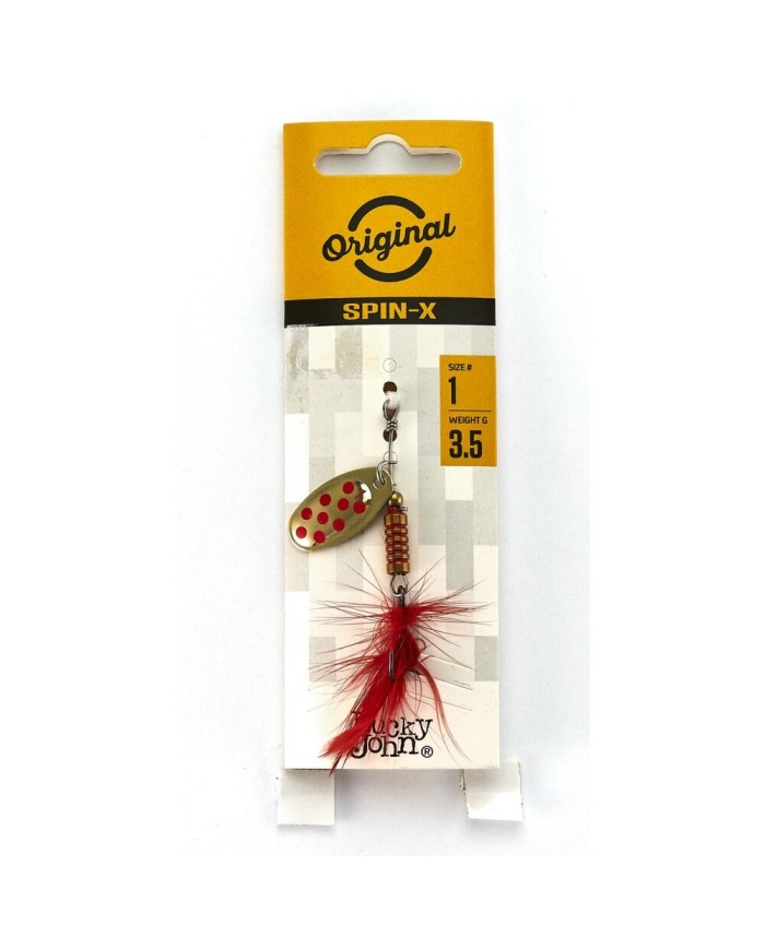 Obrotówka Lucky John Spin X Round 3,5g - GR