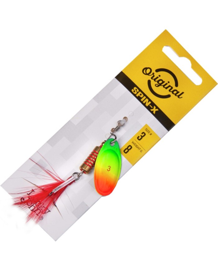 Obrotówka Lucky John Spin X Round 8g - FT