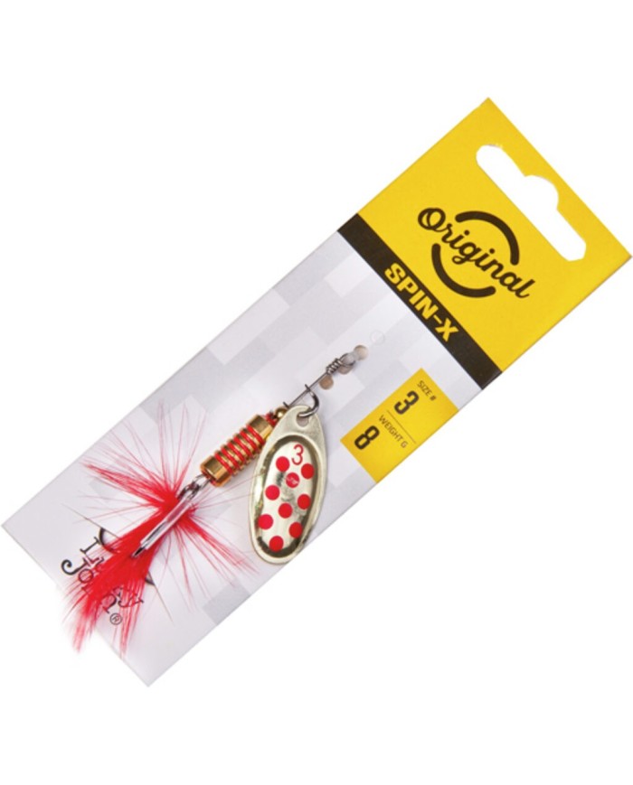 Obrotówka Lucky John Spin X Round 8g - GR