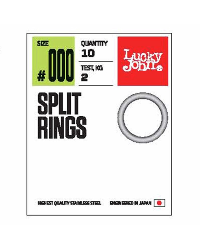 Kółko Łącznikowe Lucky John Split Rings 5kg 10szt