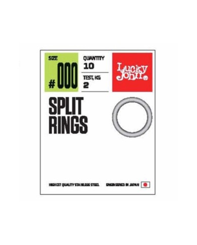 Kółko Łącznikowe Lucky John Split Rings 6kg 10szt