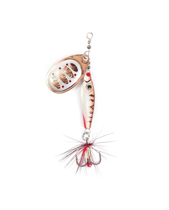 Obrotówka Lucky John Trian Blade Round 6g - X07