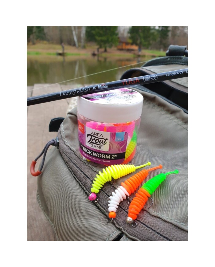Guma Lucky John Trick Worm 2" 5cm - T93