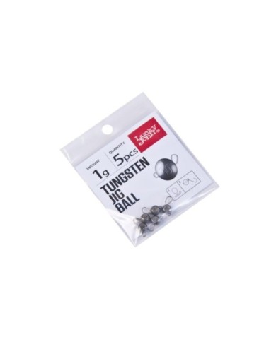 Czeburaszka Lucky John Tungsten Jig Ball 1g 5szt Czeburaszka Lucky John Tungsten Jig Ball 1g 5szt