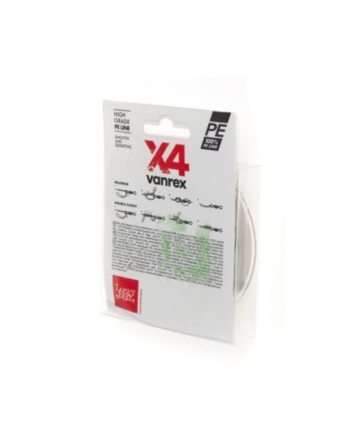 Plecionka Lucky John Vanrex X4 Braid Moss Green 125m 0.12mm Plecionka Lucky John Vanrex X4 Braid Moss Green 125m 0.12mm