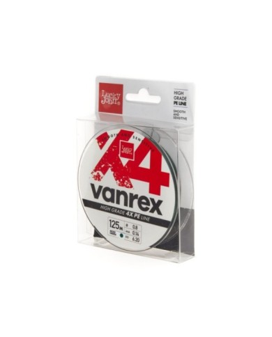Plecionka Lucky John Vanrex X4 Braid Moss Green 125m 0.14mm Plecionka Lucky John Vanrex X4 Braid Moss Green 125m 0.14mm