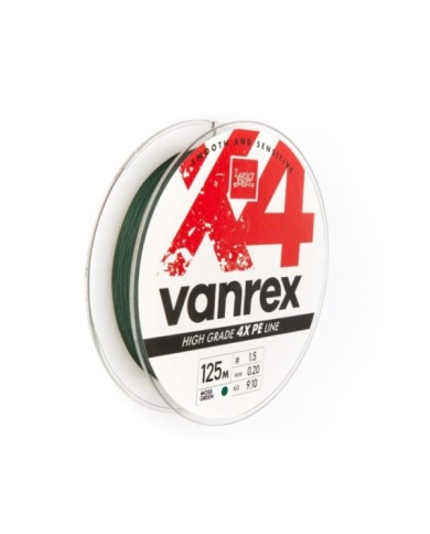 Plecionka Lucky John Vanrex X4 Braid Moss Green 125m 0.20mm Plecionka Lucky John Vanrex X4 Braid Moss Green 125m 0.20mm