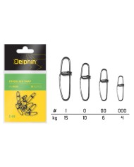 Agrafka Delphin Crosslock C-03/10szt - BN/1