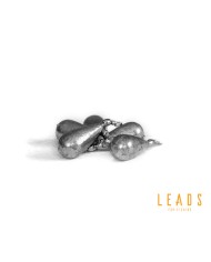 Delphin LEADS Gruszka z krętlikiem / 5szt - 5g