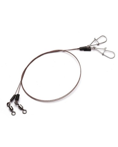 Przypon Stalowy Germina 1x7 Surfstrand 27kg Giant Predator 30cm