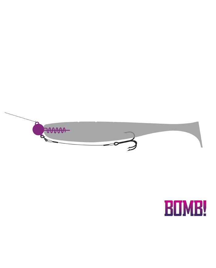 Główka z wkrętem BOMB! - 3szt 12,5g