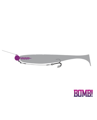 Główka z wkrętem BOMB! - 3szt 30g Główka z wkrętem BOMB! - 3szt 30g