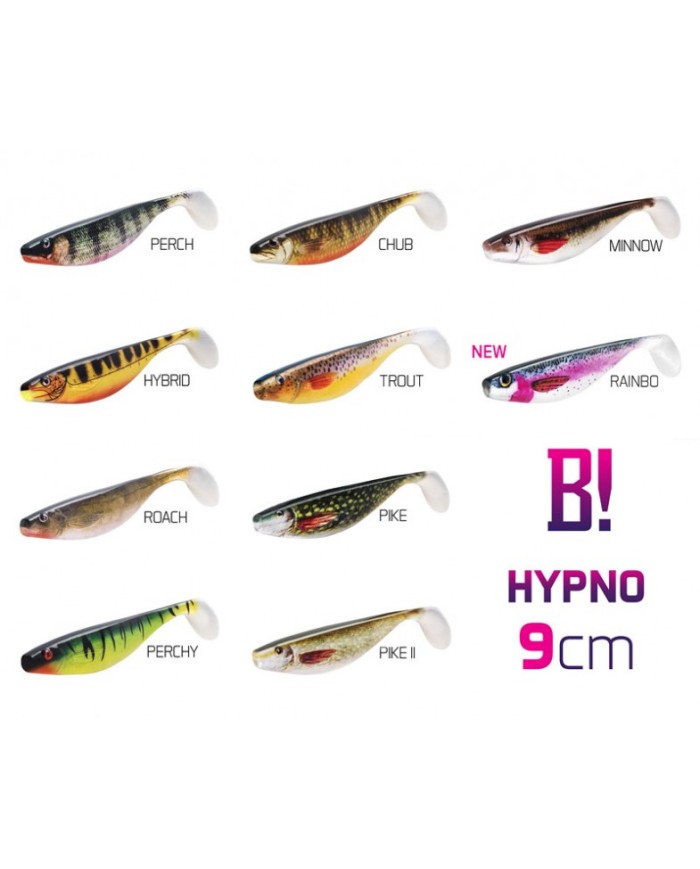 Guma Delphin BOMB! HYPNO 3szt - 9cm/3D PIKE