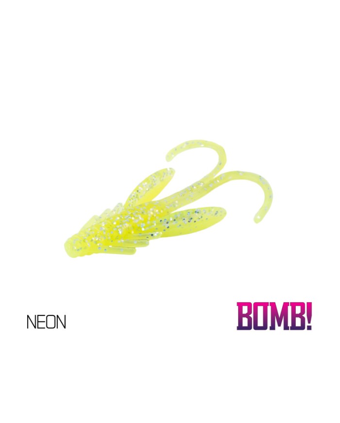 Guma Delphin BOMB! Nympha 10szt - 2,5cm/NEON
