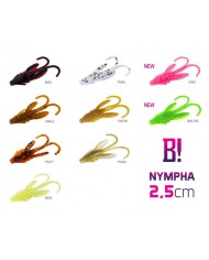 Guma Delphin BOMB! Nympha 10szt - 2,5cm/NEON