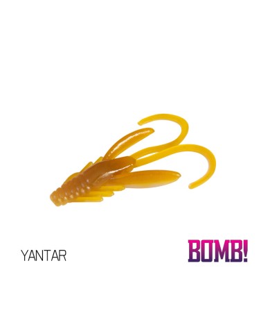 Guma Delphin BOMB! Nympha 10szt - 2,5cm/YANTAR Guma Delphin BOMB! Nympha 10szt - 2,5cm/YANTAR