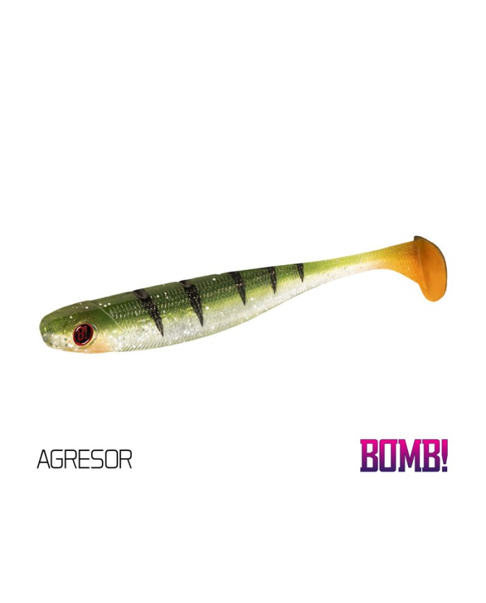 Guma Delphin BOMB! Rippa 5szt - 5cm/AGRESOR