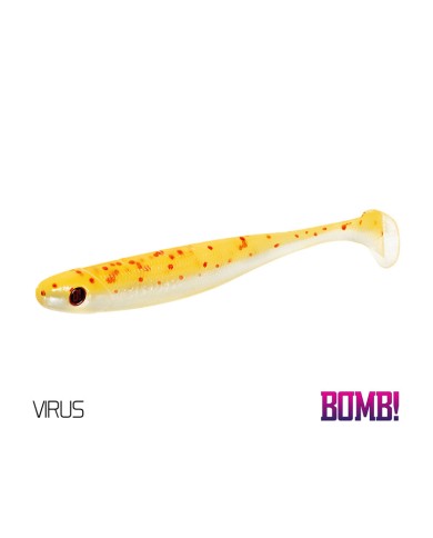 Guma Delphin BOMB! Rippa 5szt - 5cm/VIRUS Guma Delphin BOMB! Rippa 5szt - 5cm/VIRUS