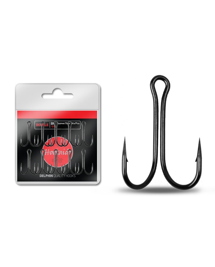 Haczyk  Delphin HKD Double 10szt - BN/6