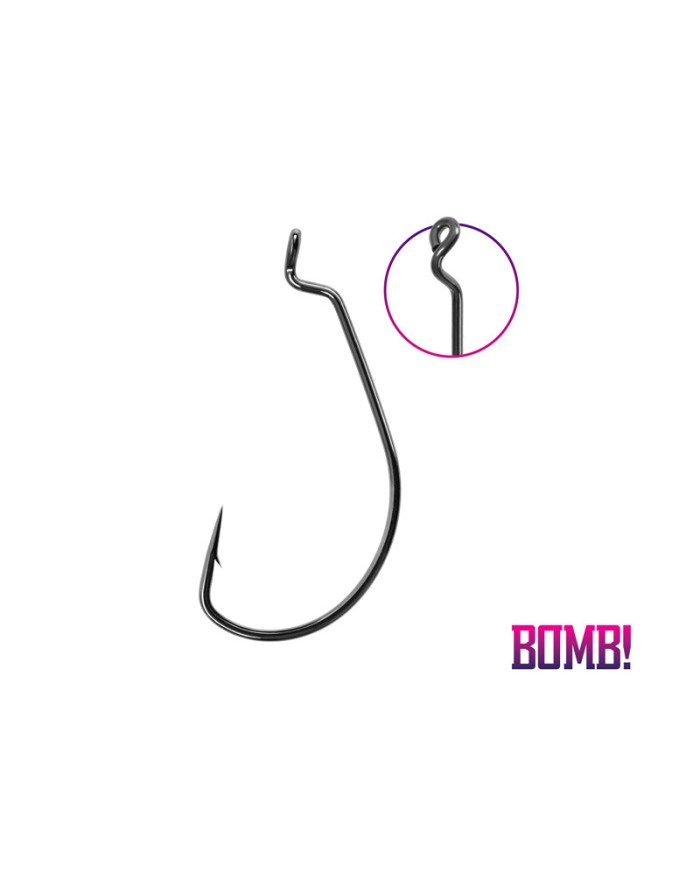 Haczyk Offsetowy Delphin BOMB! OFFSpin 5szt - 4/0