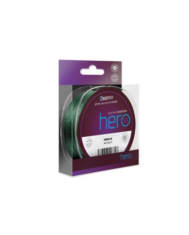 Plecionka Delphin HERO 8 - 0,18mm 13,2kg 117m Plecionka Delphin HERO 8 - 0,18mm 13,2kg 117m