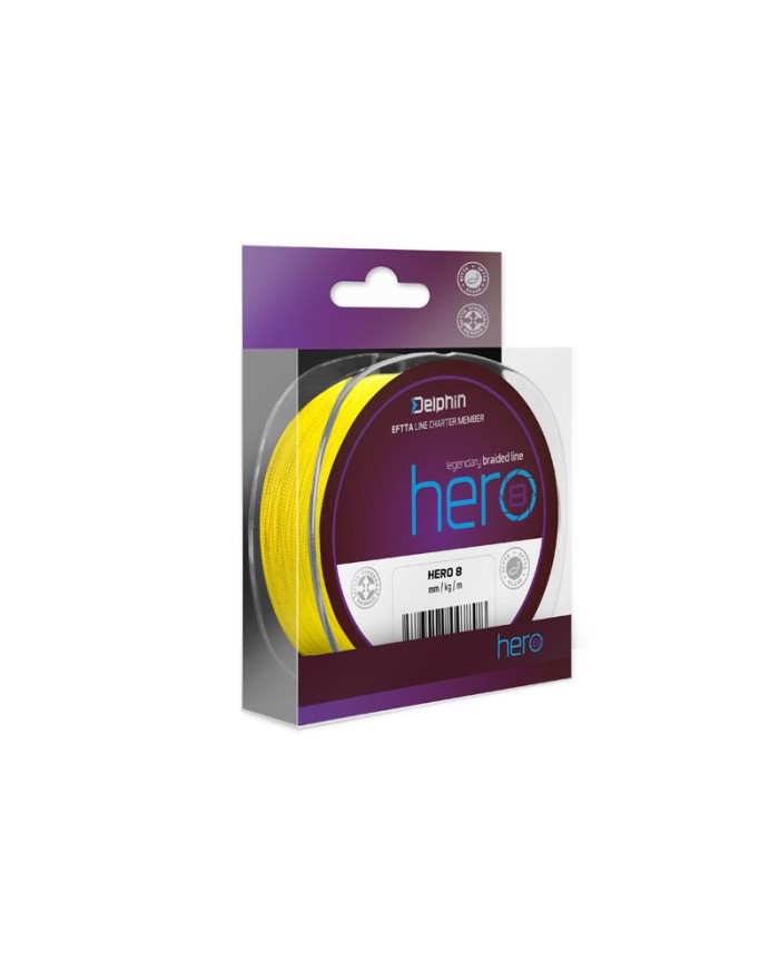 Plecionka Delphin HERO 8 - 0,20mm 14,1kg 117m