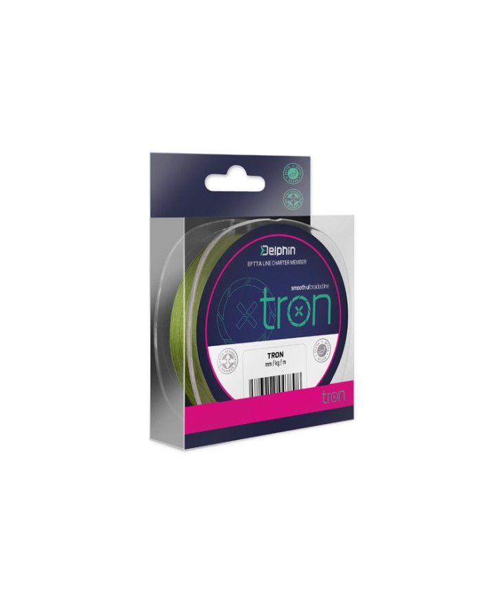 Plecionka Delphin TRON zielona - 0,05mm 2,3kg 130m