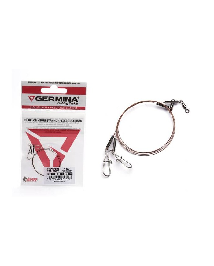 Przypon Stalowy Germina 1x7 Surfstrand 9kg Standard 20cm