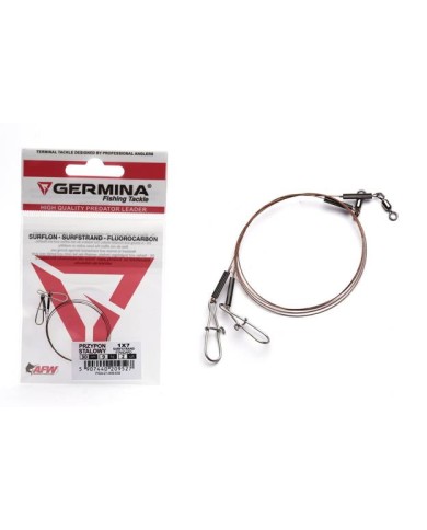 Przypon Stalowy Germina 1x7 Surfstrand 9kg Standard 15cm