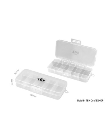 Pudełko Delphin TBX One 132-10P - 132x65x25mm