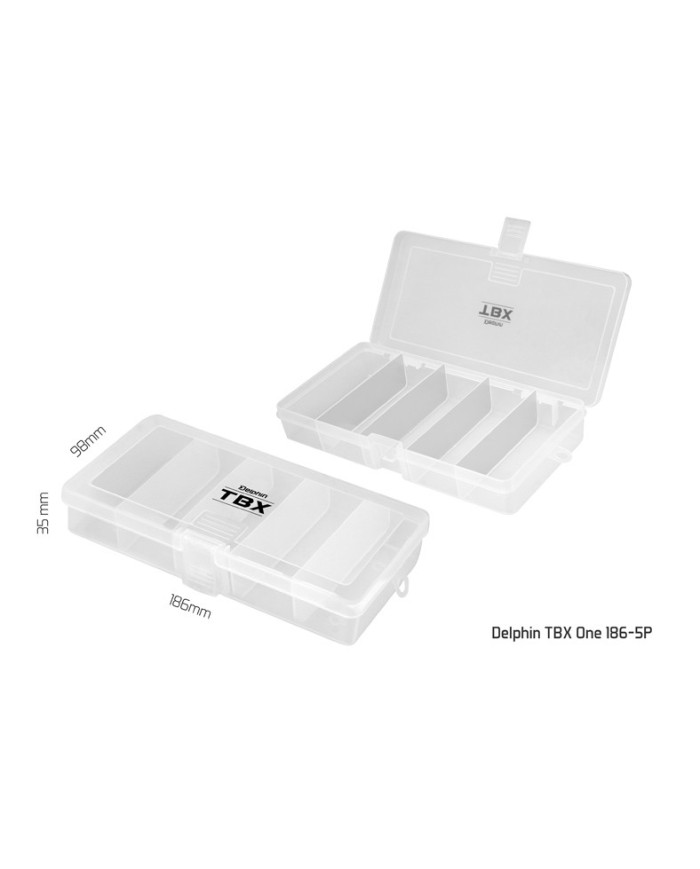 Pudełko Delphin TBX One 186-5P - 186x98x35mm