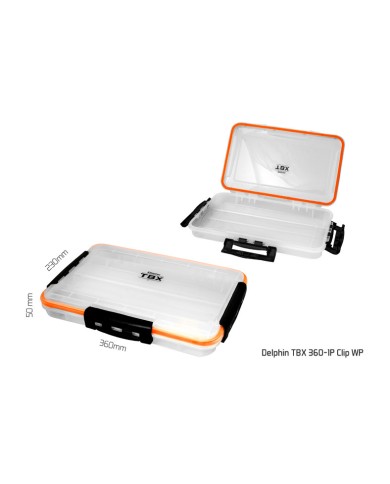 Pudełko Delphin TBX One 360-1P Clip - 360x230x50mm