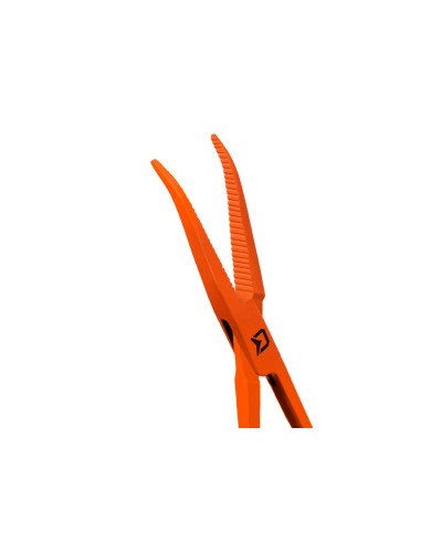 Szczypce zakrzywione Delphin ATAK! REFLEX - 15cm