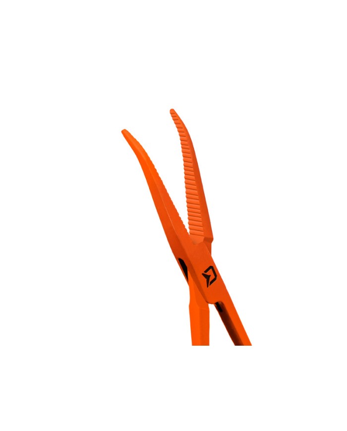 Szczypce zakrzywione Delphin ATAK! REFLEX - 15cm