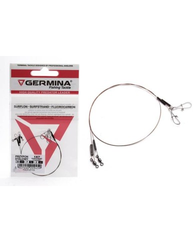 Przypon Stalowy Germina 1x7 Surfstrand 7kg Standard 25cm