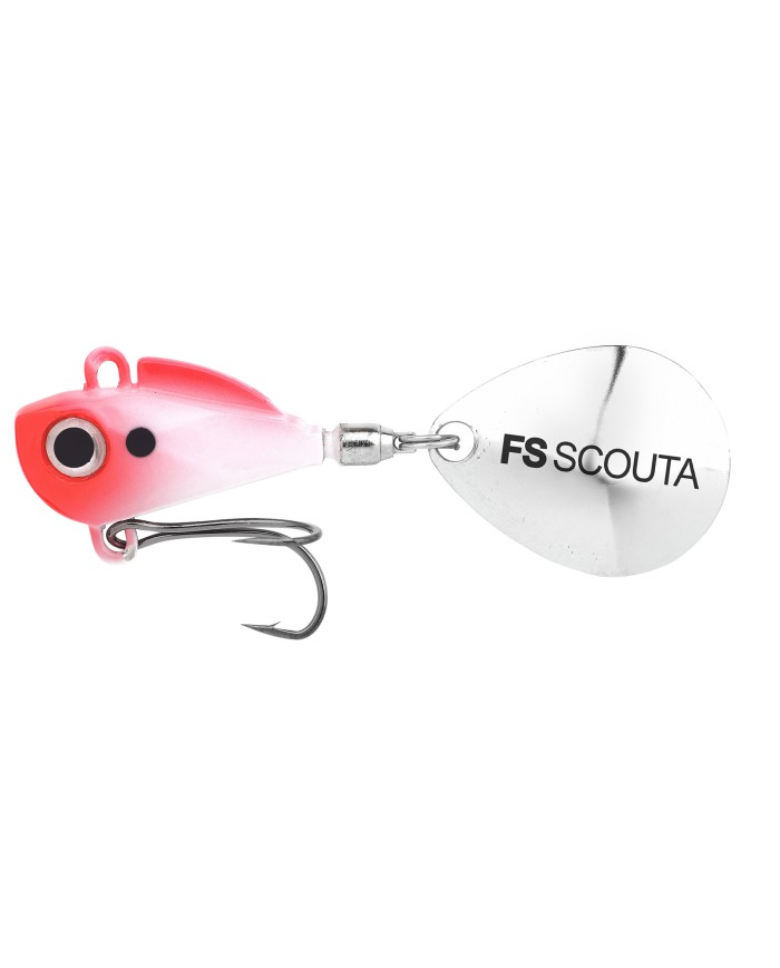 Wirujący Ogonek Spro FS Scouta Uv Red Head 6g