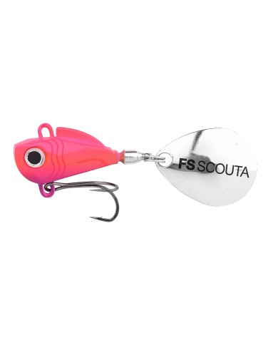 Wirujący Ogonek Spro FS Scouta Uv Fluoro Pink 6g Wirujący Ogonek Spro FS Scouta Uv Fluoro Pink 6g