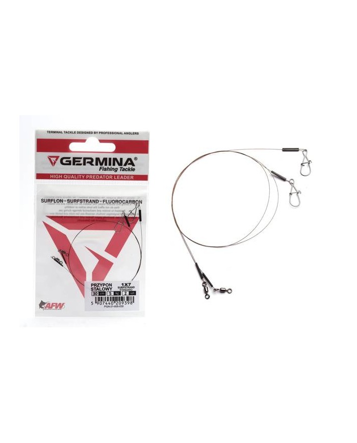 Przypon Stalowy Germina 1x7 Surfstrand 5kg Standard 35cm